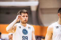 Basketball, Basketball Austria Cup 2022/23, Viertelfinale, Vienna Timberwolves, Gmunden Swans, Jonas John (99)