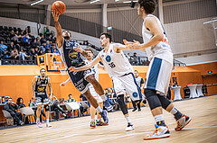 Basketball, Basketball Austria Cup 2022/23, Viertelfinale, Vienna Timberwolves, Gmunden Swans, Dwayne Lautier-Ogunleye (23)
