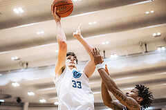Basketball, Basketball Austria Cup 2022/23, Viertelfinale, Vienna Timberwolves, Gmunden Swans, Chris Vogt (33)