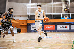Basketball, Basketball Austria Cup 2022/23, Viertelfinale, Vienna Timberwolves, Gmunden Swans, Chris Vogt (33)