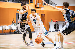 Basketball, Basketball Austria Cup 2022/23, Viertelfinale, Vienna Timberwolves, Gmunden Swans, Robbe Janssens (7)