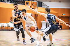 Basketball, Basketball Austria Cup 2022/23, Viertelfinale, Vienna Timberwolves, Gmunden Swans, Robbe Janssens (7)