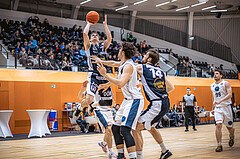 Basketball, Basketball Austria Cup 2022/23, Viertelfinale, Vienna Timberwolves, Gmunden Swans, Benedikt Güttl (7)