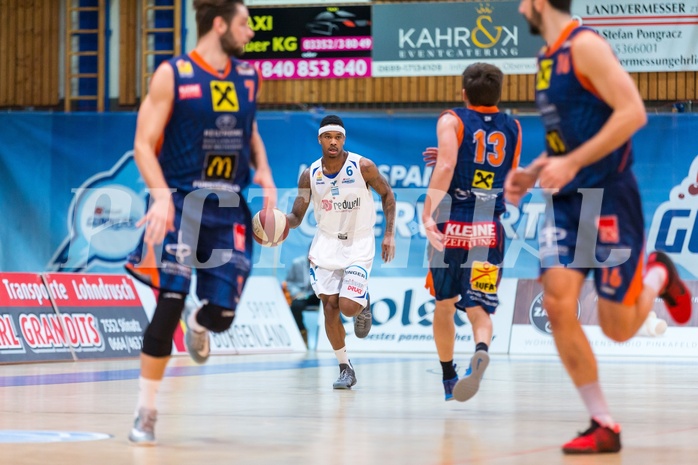 Basketball, ABL 2016/17, Grunddurchgang 17.Runde, Oberwart Gunners, Fürstenfeld Panthers, Derek Jackson Jr. (6)
