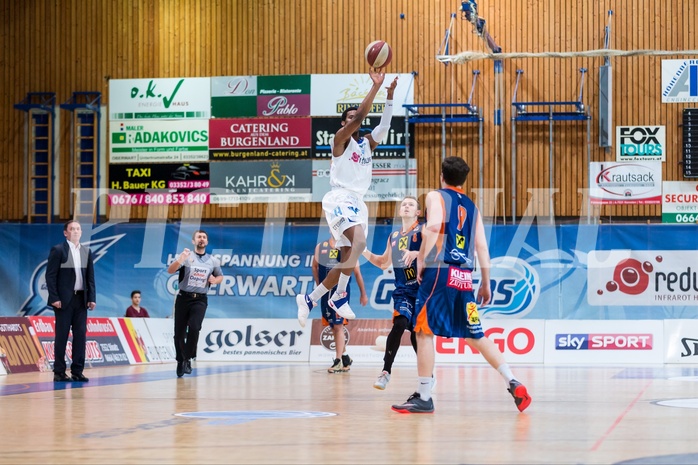 Basketball, ABL 2016/17, Grunddurchgang 17.Runde, Oberwart Gunners, Fürstenfeld Panthers, Andell Cumberbatch (13)