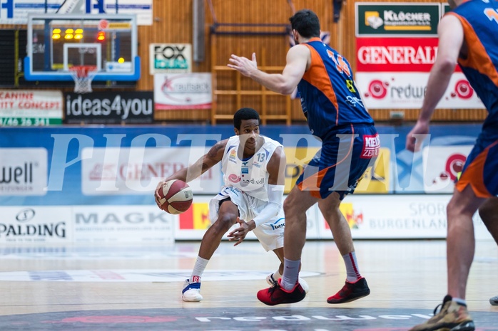 Basketball, ABL 2016/17, Grunddurchgang 17.Runde, Oberwart Gunners, Fürstenfeld Panthers, Andell Cumberbatch (13)