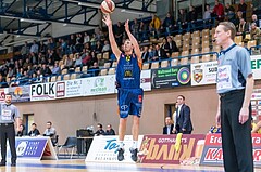 Basketball, ABL 2016/17, Grunddurchgang 17.Runde, Oberwart Gunners, Fürstenfeld Panthers, Luka Gaspar (6)