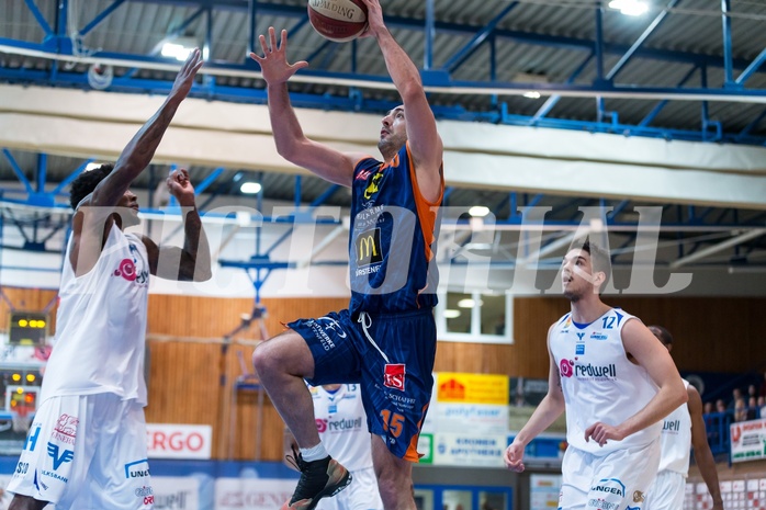 Basketball, ABL 2016/17, Grunddurchgang 17.Runde, Oberwart Gunners, Fürstenfeld Panthers, Marino Sarlija (15)