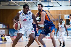 Basketball, ABL 2016/17, Grunddurchgang 17.Runde, Oberwart Gunners, Fürstenfeld Panthers, Cedric Kuakumensah (5)