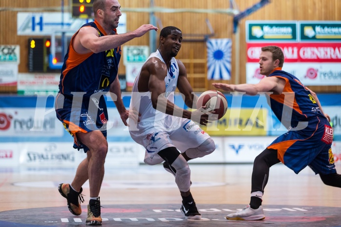 Basketball, ABL 2016/17, Grunddurchgang 17.Runde, Oberwart Gunners, Fürstenfeld Panthers, Christopher McNealy (8)