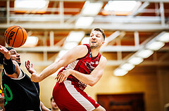 Basketball, Basketball Zweite Liga 2023/24, Playoff, Finale Spiel 1, Mistelbach Mustangs, Union Deutsch Wagram Aligators, Jan Kozina (8)