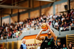Basketball, Basketball Zweite Liga 2023/24, Playoff, Finale Spiel 1, Mistelbach Mustangs, Union Deutsch Wagram Aligators, Philip Konate (16)