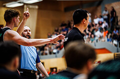 Basketball, Basketball Zweite Liga 2023/24, Playoff, Finale Spiel 1, Mistelbach Mustangs, Union Deutsch Wagram Aligators, Schiedsrichter