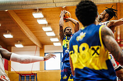 Basketball, win2day Basketball Superliga 2023/24, 10.Plazierungsrunde, Traiskirchen Lions, UBSC Graz, Jeremy Smith (4)