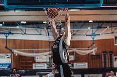 Basketball, Basketball Superliga 2023/24 , Qualifikationsrunde 10, Oberwart Gunners, Kapfenberg Bulls, Nemanja Krstic (22)