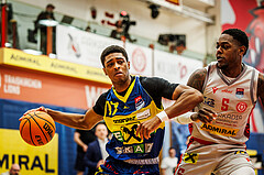 Basketball, win2day Basketball Superliga 2023/24, 10.Plazierungsrunde, Traiskirchen Lions, UBSC Graz, Q. Green (17)