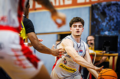 Basketball, win2day Basketball Superliga 2023/24, 10.Plazierungsrunde, Traiskirchen Lions, UBSC Graz, Aleksej Kostic (6)