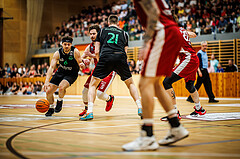 Basketball, Basketball Zweite Liga 2023/24, Playoff, Finale Spiel 1, Mistelbach Mustangs, Union Deutsch Wagram Aligators, Ognjen Drljaca (6)