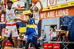 Basketball, win2day Basketball Superliga 2023/24, 10.Plazierungsrunde, Traiskirchen Lions, UBSC Graz, Demarcus Demonia (4)