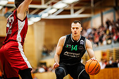 Basketball, Basketball Zweite Liga 2023/24, Playoff, Finale Spiel 1, Mistelbach Mustangs, Union Deutsch Wagram Aligators, Branislav Balvan (14)