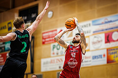 Basketball, Basketball Zweite Liga 2023/24, Playoff, Finale Spiel 1, Mistelbach Mustangs, Union Deutsch Wagram Aligators, Zdenek Nehyba (42)