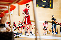 Basketball, Basketball Zweite Liga 2023/24, Playoff, Finale Spiel 1, Mistelbach Mustangs, Union Deutsch Wagram Aligators, Kerim Dragolj (24)