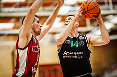 Basketball, Basketball Zweite Liga 2023/24, Playoff, Finale Spiel 1, Mistelbach Mustangs, Union Deutsch Wagram Aligators, Branislav Balvan (14)