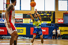 Basketball, win2day Basketball Superliga 2023/24, 10.Plazierungsrunde, Traiskirchen Lions, UBSC Graz, Zachery Deshon Cooks (3)