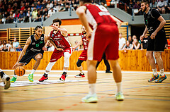 Basketball, Basketball Zweite Liga 2023/24, Playoff, Finale Spiel 1, Mistelbach Mustangs, Union Deutsch Wagram Aligators, Philip Konate (16)