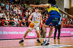 Basketball, win2day Basketball Superliga 2023/24, 10.Plazierungsrunde, Traiskirchen Lions, UBSC Graz, Aleksej Kostic (6)