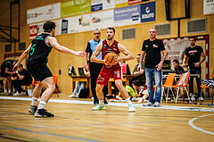 Basketball, Basketball Zweite Liga 2023/24, Playoff, Finale Spiel 1, Mistelbach Mustangs, Union Deutsch Wagram Aligators, Jan Kozina (8)