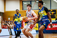 Basketball, win2day Basketball Superliga 2023/24, 10.Plazierungsrunde, Traiskirchen Lions, UBSC Graz, Aleksej Kostic (6)