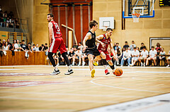 Basketball, Basketball Zweite Liga 2023/24, Playoff, Finale Spiel 1, Mistelbach Mustangs, Union Deutsch Wagram Aligators, Dragisa Najdanovic (10)