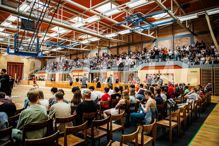 Basketball, Basketball Zweite Liga 2023/24, Playoff, Finale Spiel 1, Mistelbach Mustangs, Union Deutsch Wagram Aligators, feature, Publikum