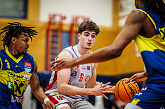 Basketball, win2day Basketball Superliga 2023/24, 10.Plazierungsrunde, Traiskirchen Lions, UBSC Graz, Aleksej Kostic (6)