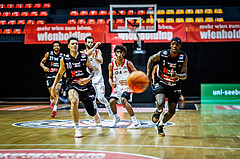 Basketball, Win2Day Superliga 2024/25, Grunddurchgang 20.Runde, BC Vienna, Kapfenberg Bulls, Lenny Benczak (4)