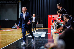 Basketball, Win2Day Superliga 2024/25, Grunddurchgang 20.Runde, BC Vienna, Kapfenberg Bulls, Klym Artamonov (Head Coach)