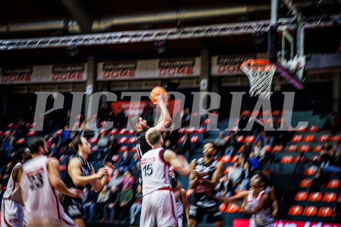 Basketball, Win2Day Superliga 2024/25, Grunddurchgang 20.Runde, BC Vienna, Kapfenberg Bulls, Jordan Ngatai (11)