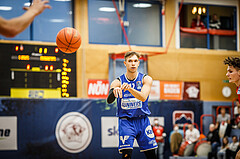 Basketball, bet-at-home Basketball Superliga 2021/22, Grunddurchgang 1.Runde, Traiskirchen Lions, Oberwart Gunners, Jonathan Knessl (12)