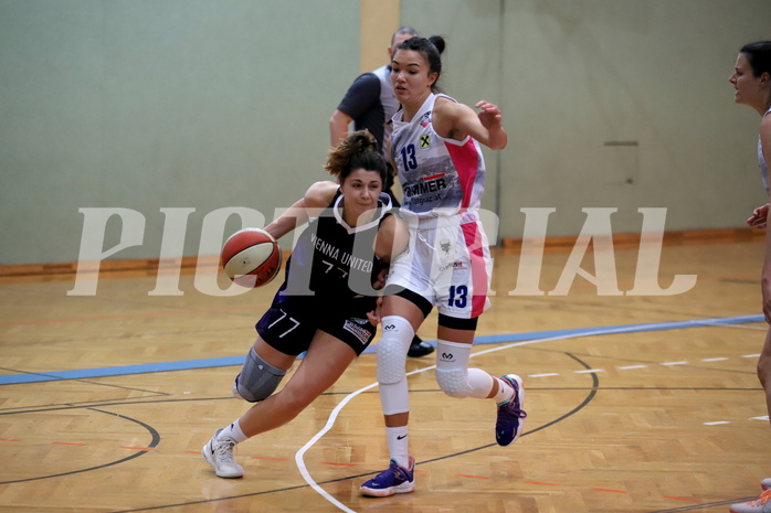 10.10.2021, Basketball Damen Superliga 2021/22, Grunddurchgang 2.Runde,  
UBSC-DBBC Graz vs. Vienna United 