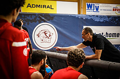 Basketball, bet-at-home Basketball Superliga 2021/22, Grunddurchgang 1.Runde, Traiskirchen Lions, Oberwart Gunners, Nenad Josipovic (Head Coach)