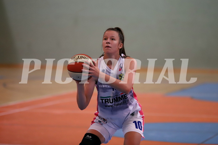 10.10.2021, Basketball Damen Superliga 2021/22, Grunddurchgang 2.Runde,  
UBSC-DBBC Graz vs. Vienna United 