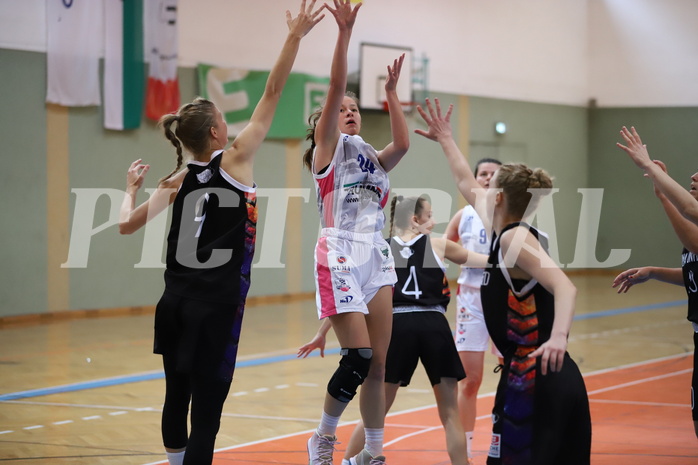 10.10.2021, Basketball Damen Superliga 2021/22, Grunddurchgang 2.Runde,  
UBSC-DBBC Graz vs. Vienna United 