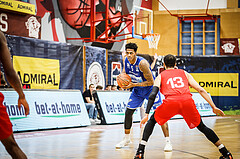 Basketball, bet-at-home Basketball Superliga 2021/22, Grunddurchgang 1.Runde, Traiskirchen Lions, Oberwart Gunners, Rob Howard (5)