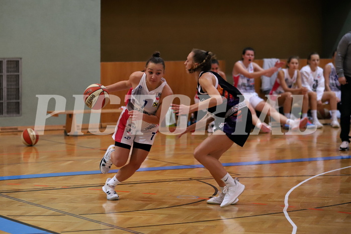 10.10.2021, Basketball Damen Superliga 2021/22, Grunddurchgang 2.Runde,  
UBSC-DBBC Graz vs. Vienna United 