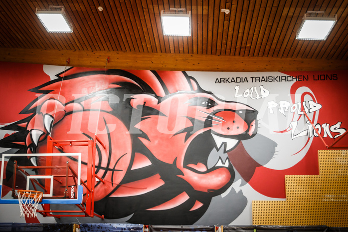 Basketball, bet-at-home Basketball Superliga 2021/22, Grunddurchgang 1.Runde, Traiskirchen Lions, Oberwart Gunners, featured