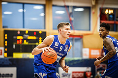 Basketball, bet-at-home Basketball Superliga 2021/22, Grunddurchgang 1.Runde, Traiskirchen Lions, Oberwart Gunners, Edi Patekar (9)