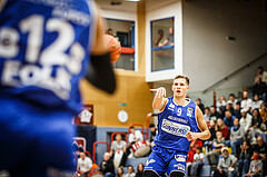 Basketball, bet-at-home Basketball Superliga 2021/22, Grunddurchgang 1.Runde, Traiskirchen Lions, Oberwart Gunners, Edi Patekar (9)