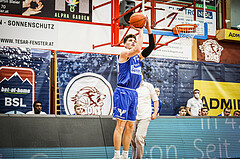 Basketball, bet-at-home Basketball Superliga 2021/22, Grunddurchgang 1.Runde, Traiskirchen Lions, Oberwart Gunners, Brock Gardner (10)