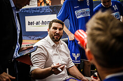 Basketball, bet-at-home Basketball Superliga 2021/22, Grunddurchgang 1.Runde, Traiskirchen Lions, Oberwart Gunners, Horst Leitner (Coach)